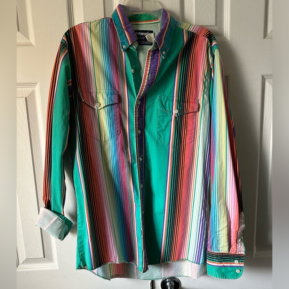 Vintage Wrangler Cowboy Cut Shirt